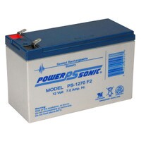 Main product image for Power-Sonic PS-1270F2 Sealed Lead Acid Battery 140-366